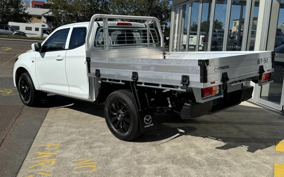 2026 Mazda BT-50 TFS40J XT Freestyle Ice White 6 Speed Sports Automatic Cab Chassis