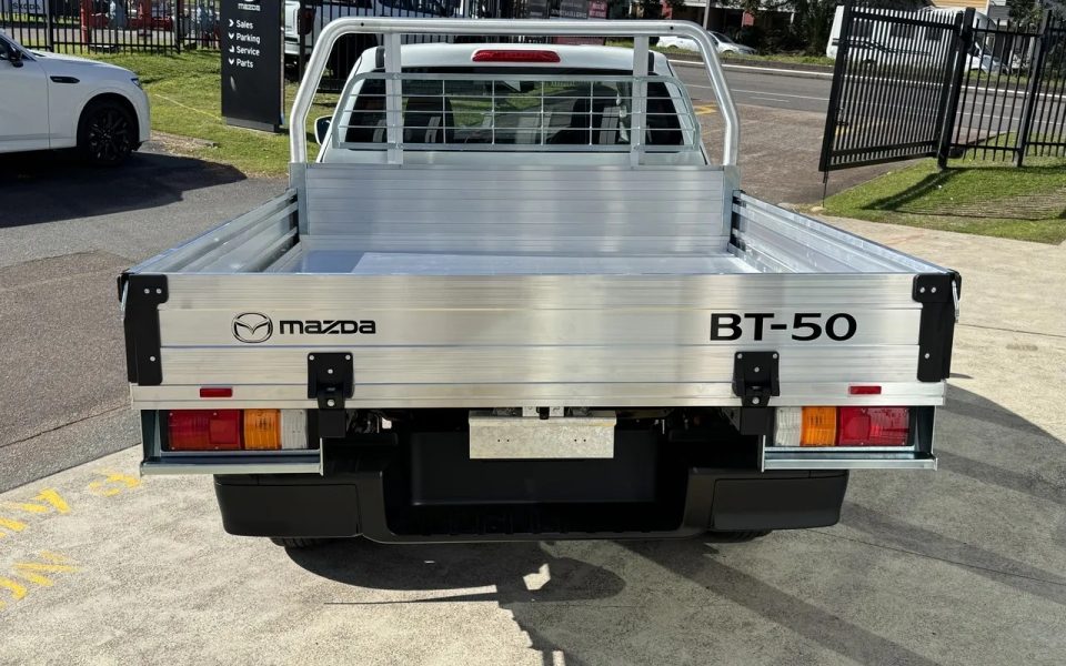 2026 Mazda BT-50 TFS40J XT Freestyle Ice White 6 Speed Sports Automatic Cab Chassis