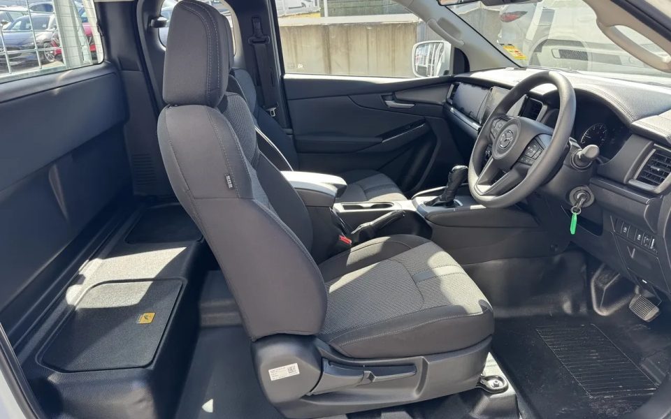 2026 Mazda BT-50 TFS40J XT Freestyle Ice White 6 Speed Sports Automatic Cab Chassis