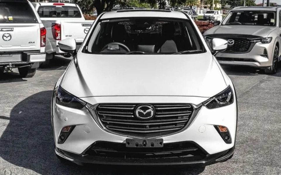 2026 Mazda CX-3 DK2W7A G20 SKYACTIV-Drive FWD Akari Snowflake White Pearl 6 Speed Sports Automatic