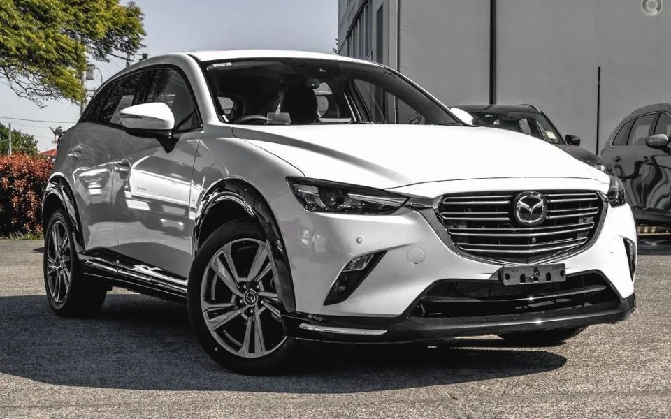 2026 Mazda CX-3 DK2W7A G20 SKYACTIV-Drive FWD Akari Snowflake White Pearl 6 Speed Sports Automatic