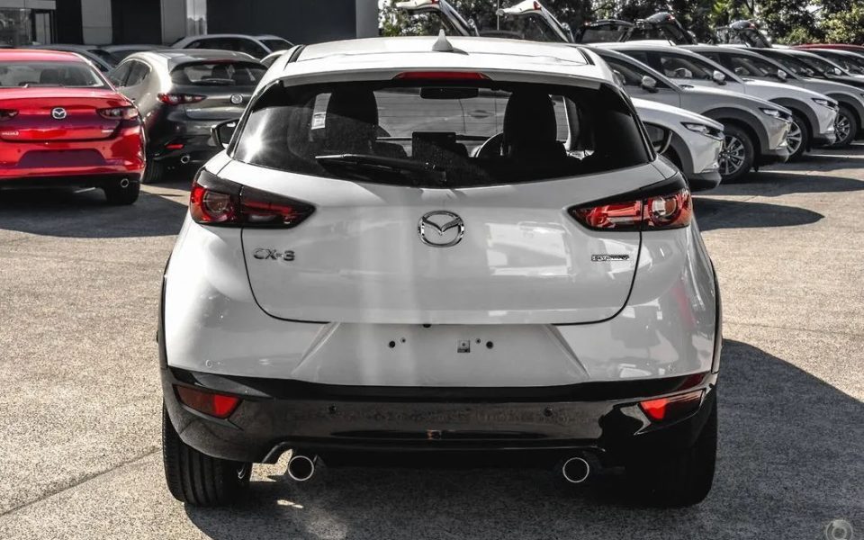 2026 Mazda CX-3 DK2W7A G20 SKYACTIV-Drive FWD Akari Snowflake White Pearl 6 Speed Sports Automatic