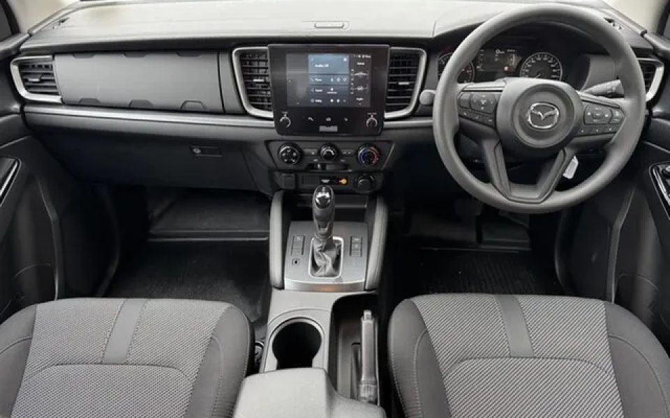 2026 Mazda BT-50 TFS40J XT Ice White 6 Speed Sports Automatic Cab Chassis