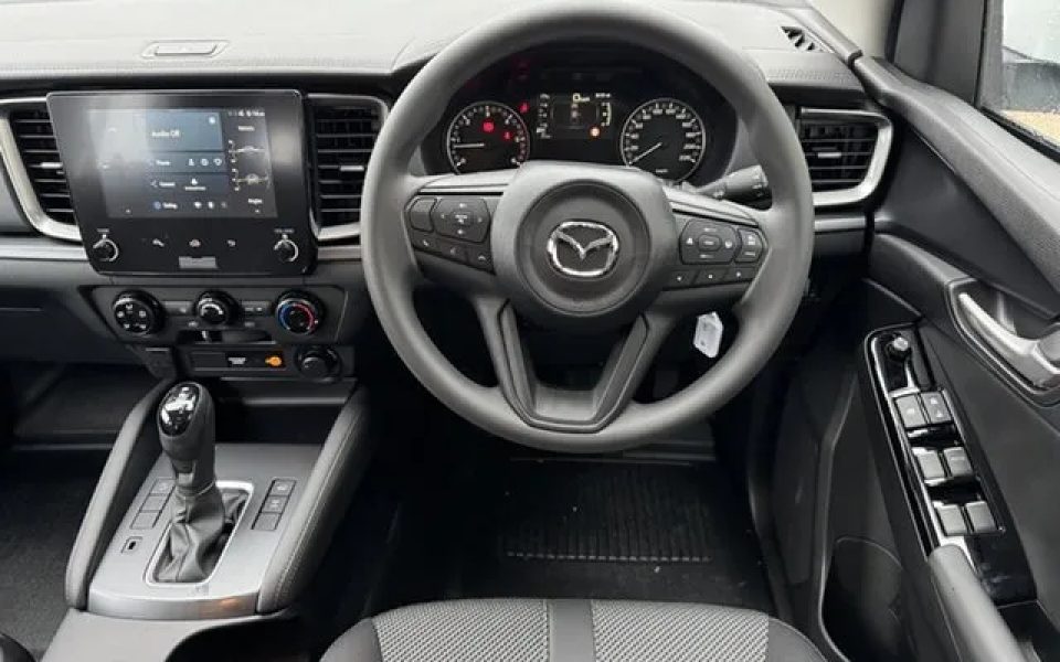 2026 Mazda BT-50 TFS40J XT Ice White 6 Speed Sports Automatic Cab Chassis
