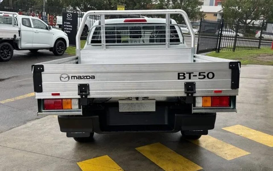 2026 Mazda BT-50 TFS40J XT Ice White 6 Speed Sports Automatic Cab Chassis