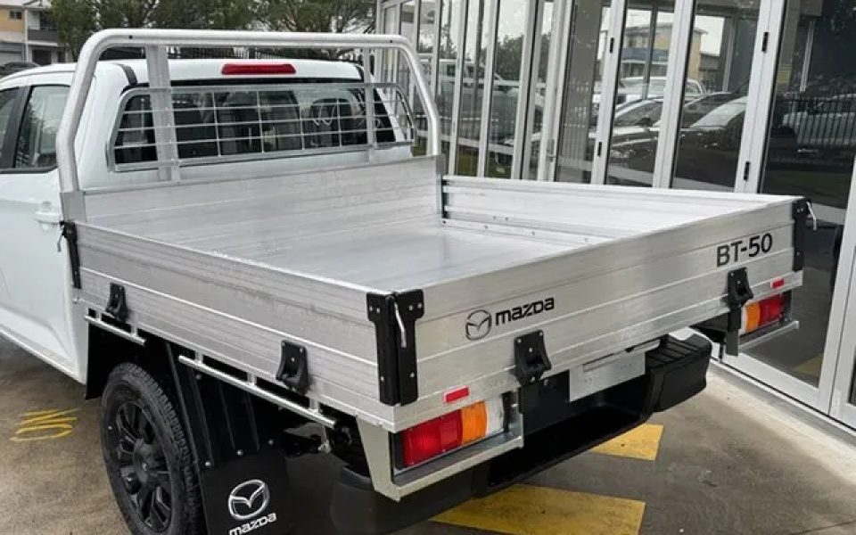 2026 Mazda BT-50 TFS40J XT Ice White 6 Speed Sports Automatic Cab Chassis