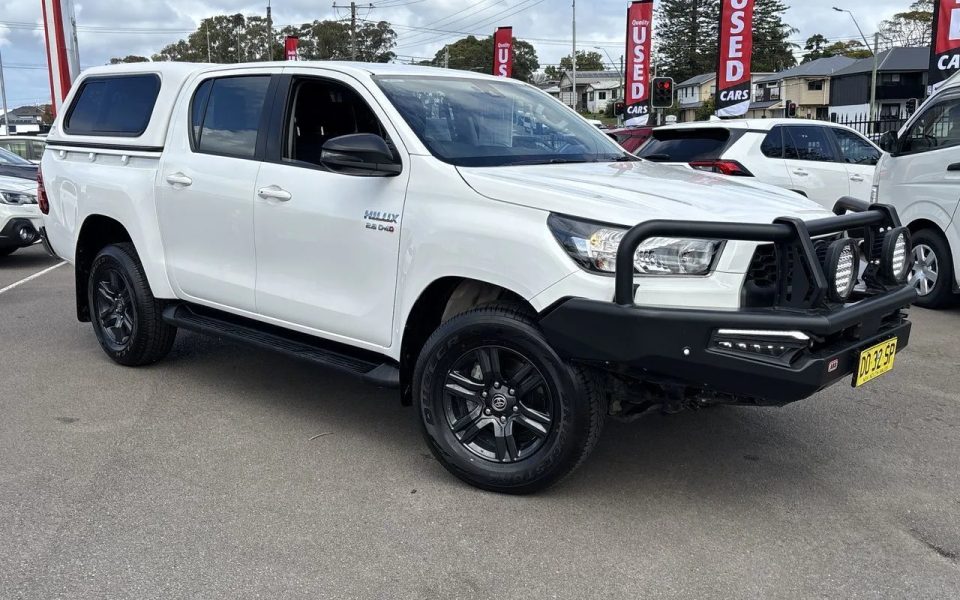 2025 Toyota Hilux GUN126R SR Double Cab 48V Glacier White 6 Speed Sports Automatic Utility