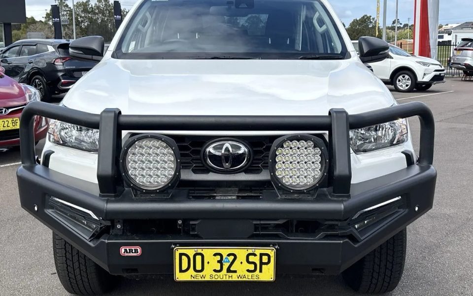 2025 Toyota Hilux GUN126R SR Double Cab 48V Glacier White 6 Speed Sports Automatic Utility