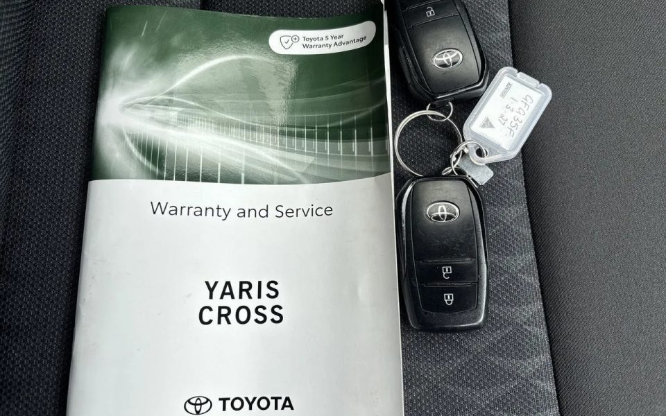 2023 Toyota Yaris Cross MXPB10R GXL Frosted White Continuous Variable Wagon