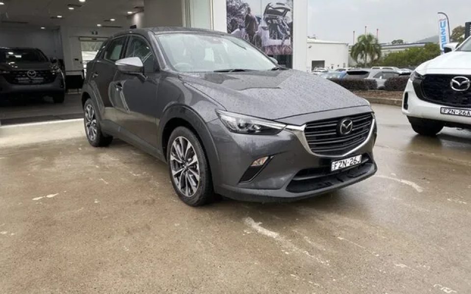 2025 Mazda CX-3 DK2W7A G20 SKYACTIV-Drive FWD Pure Machine Grey 6 Speed Sports Automatic Wagon