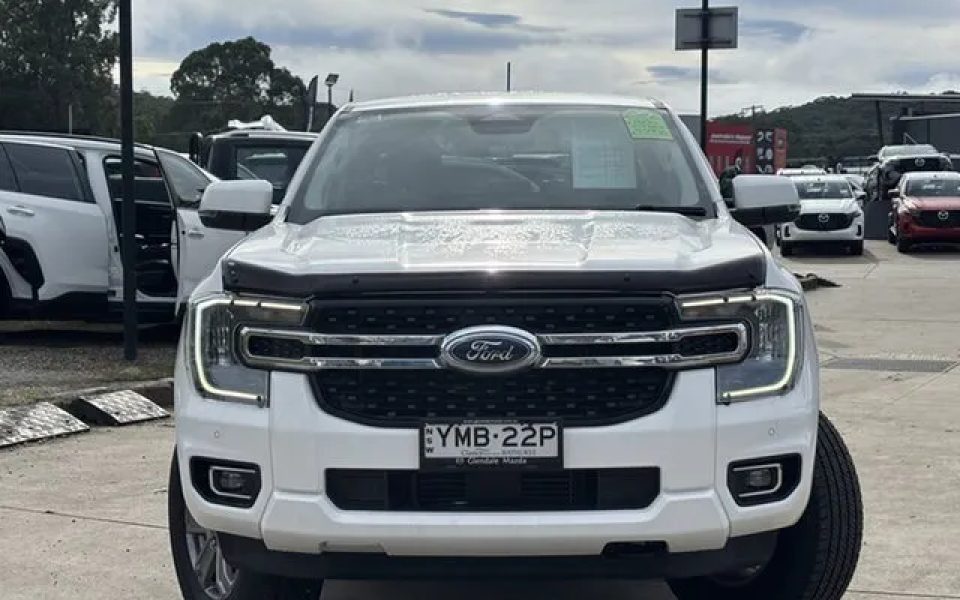 2022 Ford Ranger PY 2022MY XLT Pick-up Double Cab FullTime 4WD DR White 10 Speed Sports Automatic