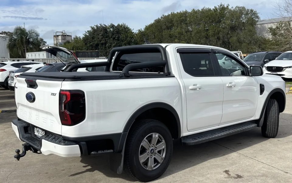2022 Ford Ranger PY 2022MY XLT Pick-up Double Cab FullTime 4WD DR White 10 Speed Sports Automatic