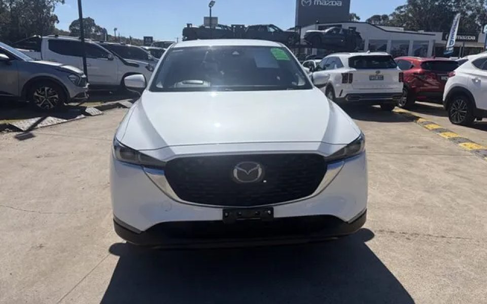 2022 Mazda CX-5 KF2WLA Maxx SKYACTIV-Drive FWD Sport White 6 Speed Sports Automatic Wagon