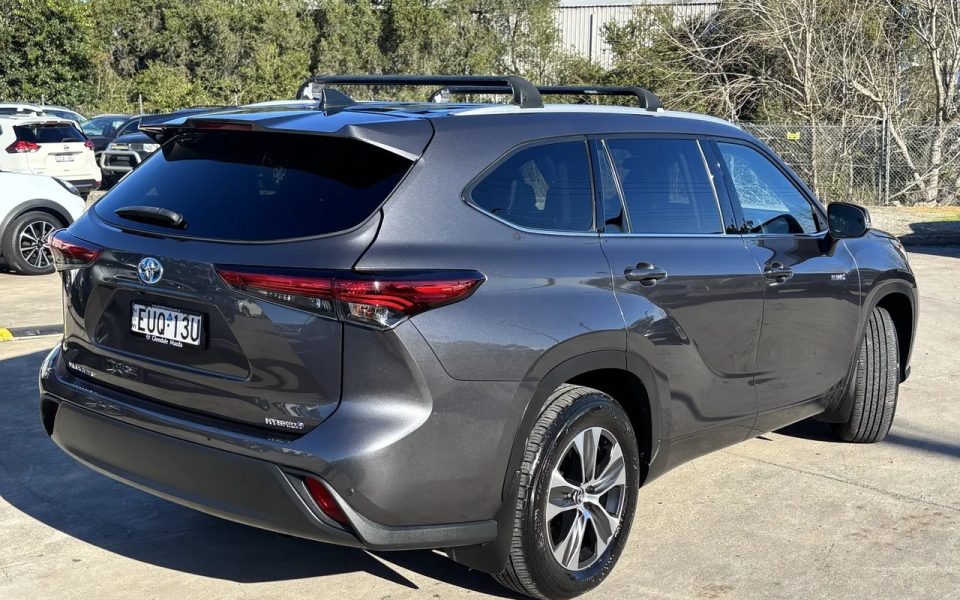 2022 Toyota Kluger Axuh78R GXL eFour Grey 6 Speed Constant Variable Wagon Hybrid