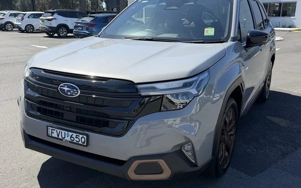 2025 Subaru Forester S6 MY26 Hybrid Sport CVT AWD River Rock Grey 8 Speed Constant Variable Wagon