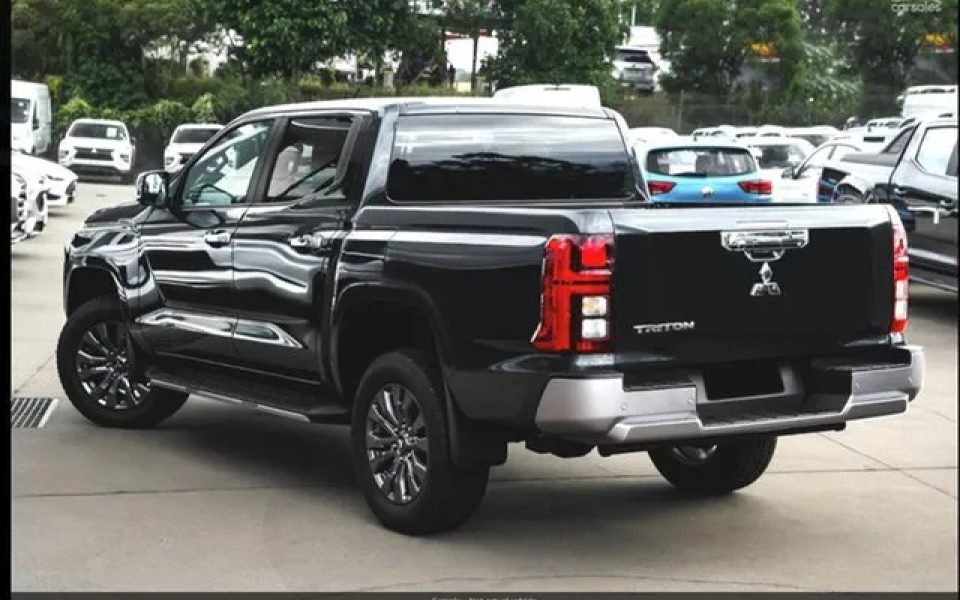 2026 Mitsubishi Triton MV MY26 GLS Pick-up Double Cab 4x4 Graphite Grey 6 Speed Sports Automatic