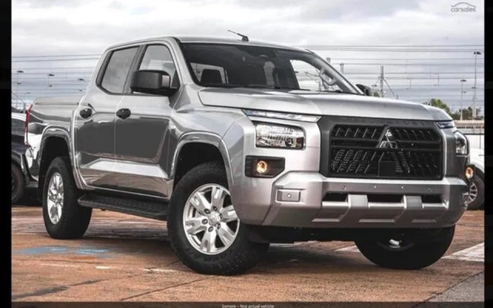 2026 Mitsubishi Triton MV MY26 GLX+ Pick-up Double Cab 4x4 Blade Silver 6 Speed Sports Automatic