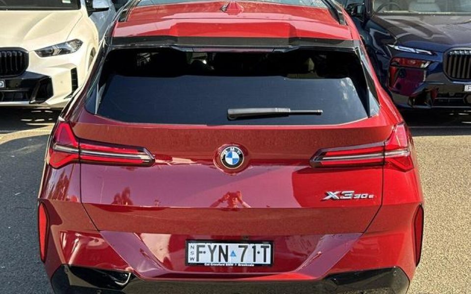 2026 BMW X3 30e xDrive G45 Auto 4x4