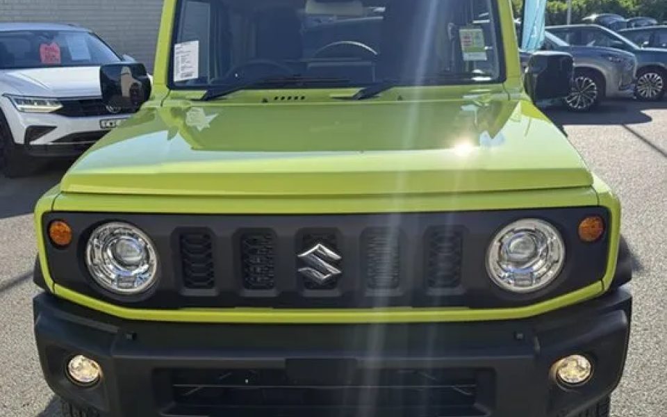 2026 Suzuki Jimny JB74 Kinetic Yellow & Black 4 Speed Automatic Hardtop