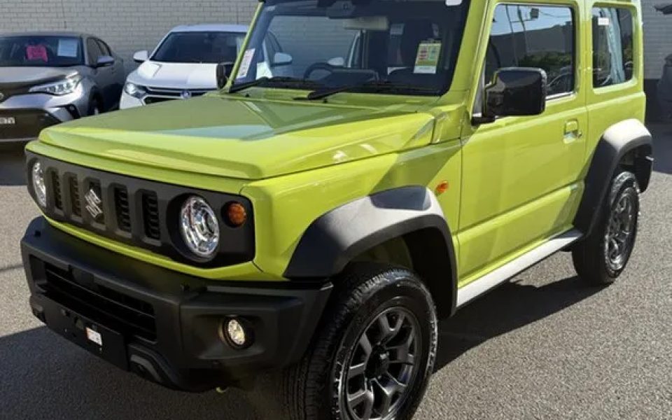 2026 Suzuki Jimny JB74 Kinetic Yellow & Black 4 Speed Automatic Hardtop