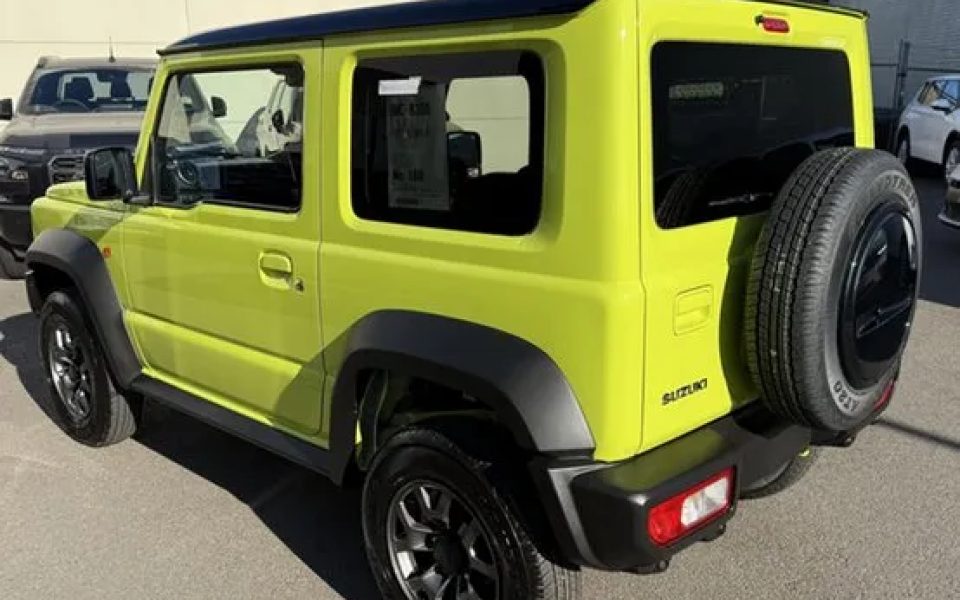 2026 Suzuki Jimny JB74 Kinetic Yellow & Black 4 Speed Automatic Hardtop