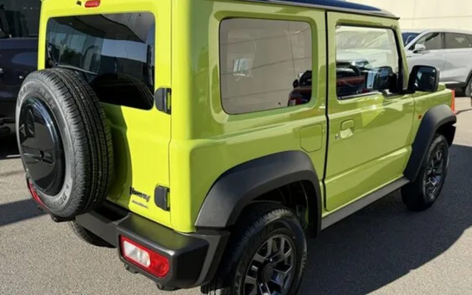 2026 Suzuki Jimny JB74 Kinetic Yellow & Black 4 Speed Automatic Hardtop