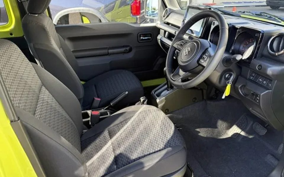 2026 Suzuki Jimny JB74 Kinetic Yellow & Black 4 Speed Automatic Hardtop