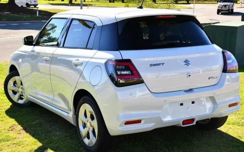 2026 Suzuki Swift UZ Hybrid Plus Pure White Pearl 1 Speed Constant Variable Hatchback