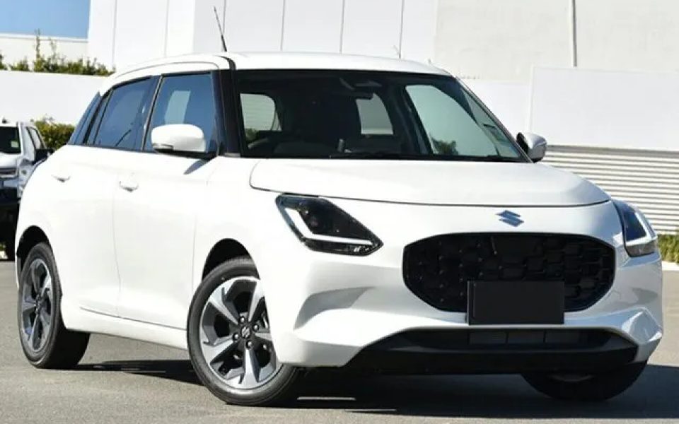 2026 Suzuki Swift UZ Hybrid GLX Pure White Pearl 1 Speed Constant Variable Hatchback
