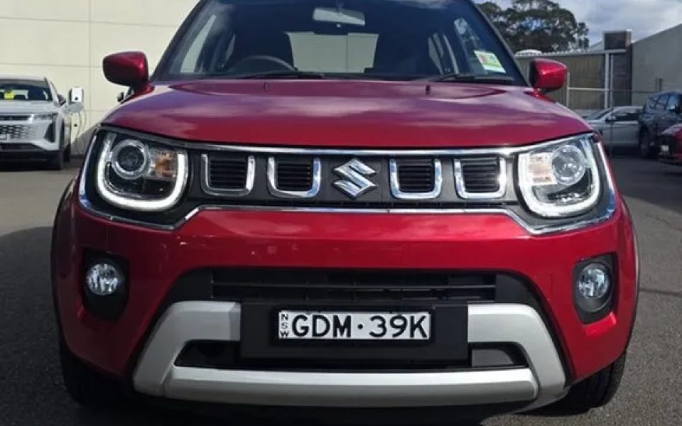 2024 Suzuki Ignis MF Series II GLX Burning Red 1 Speed Constant Variable Hatchback