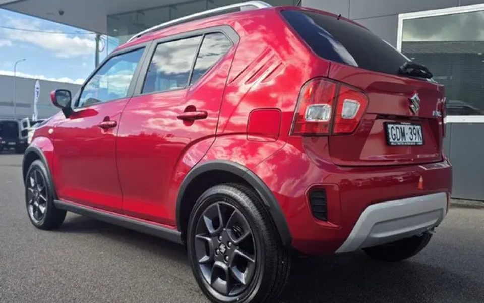 2024 Suzuki Ignis MF Series II GLX Burning Red 1 Speed Constant Variable Hatchback