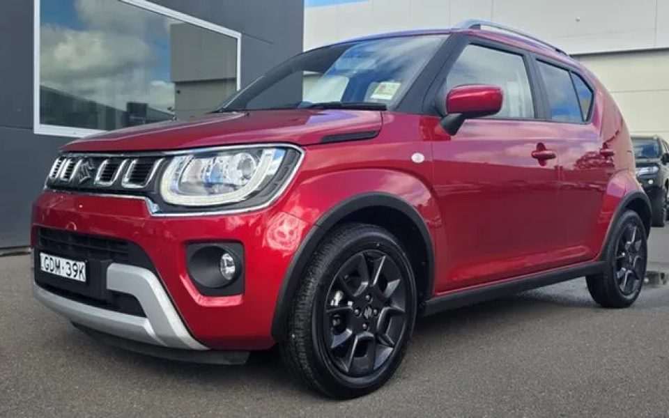2024 Suzuki Ignis MF Series II GLX Burning Red 1 Speed Constant Variable Hatchback