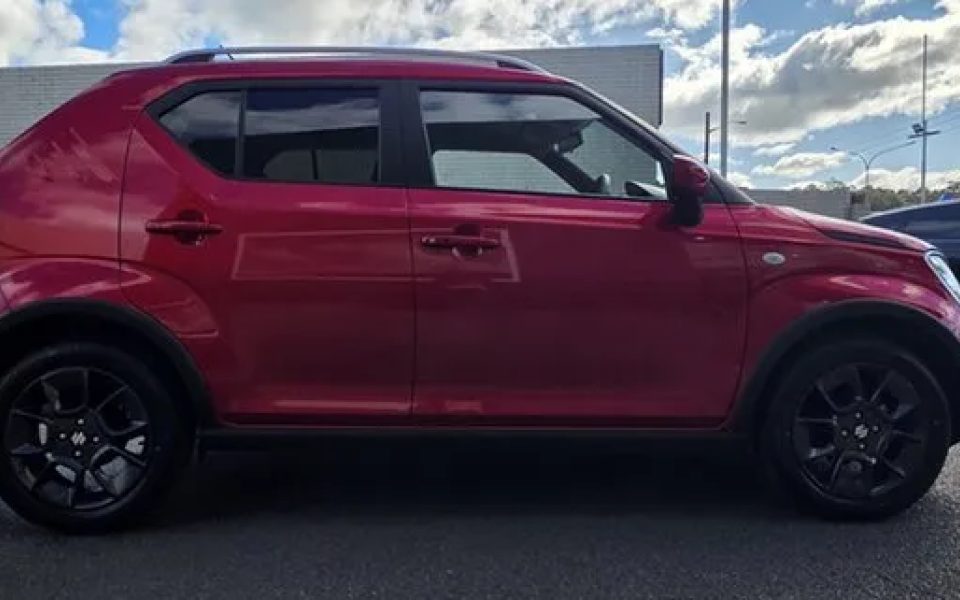 2024 Suzuki Ignis MF Series II GLX Burning Red 1 Speed Constant Variable Hatchback