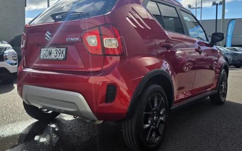 2024 Suzuki Ignis MF Series II GLX Burning Red 1 Speed Constant Variable Hatchback