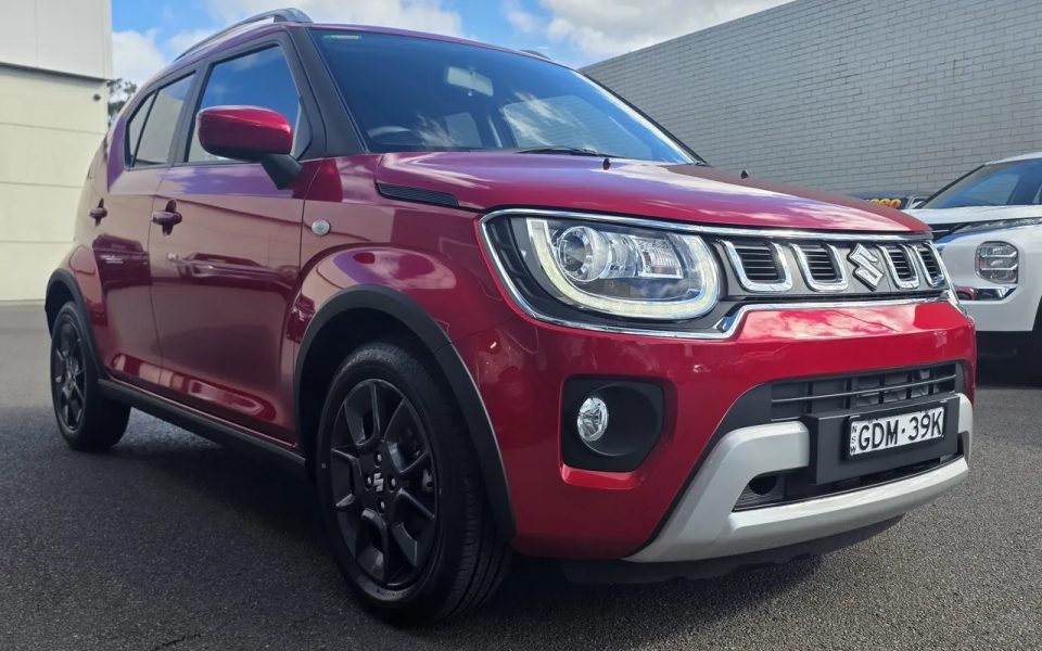 2024 Suzuki Ignis MF Series II GLX Burning Red 1 Speed Constant Variable Hatchback