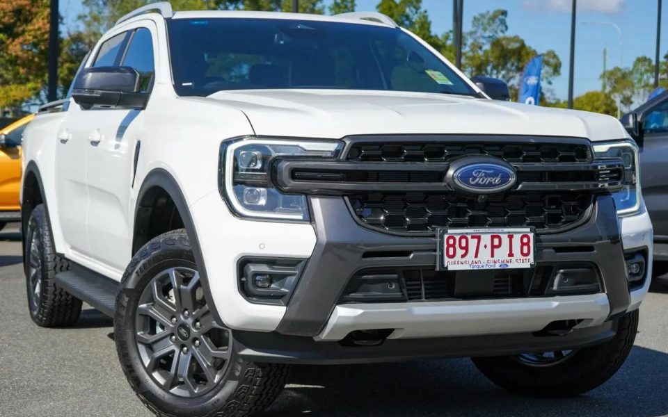 2026 Ford Ranger PY 2026.00MY Wildtrak White 10 Speed Sports Automatic Dual Cab