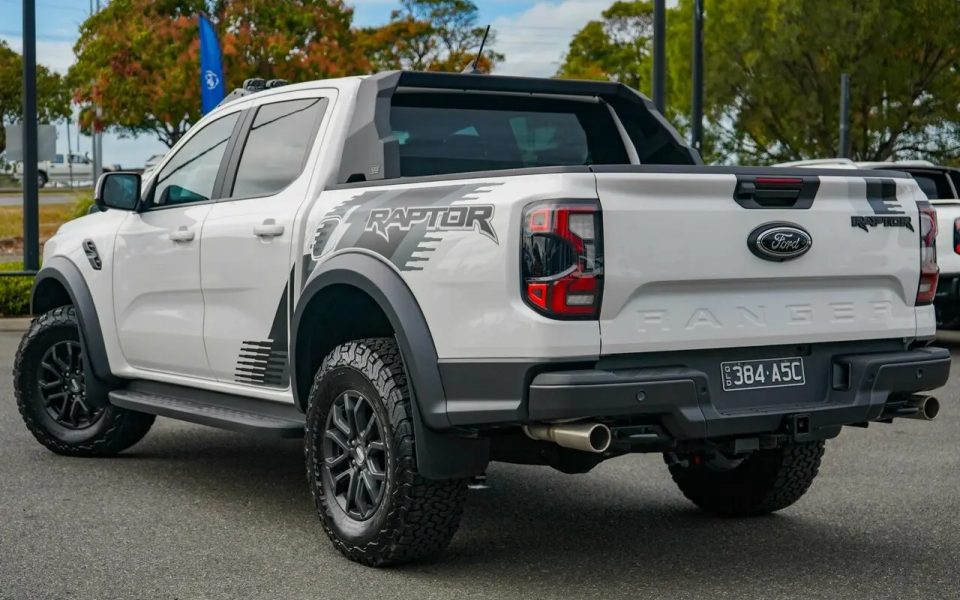 2025 Ford Ranger PY 2026.00MY Raptor FullTime 4WD DR White 10 Speed Sports Automatic Dual Cab