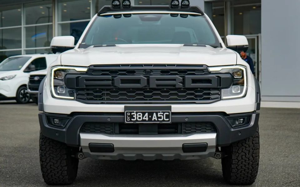 2025 Ford Ranger PY 2026.00MY Raptor FullTime 4WD DR White 10 Speed Sports Automatic Dual Cab
