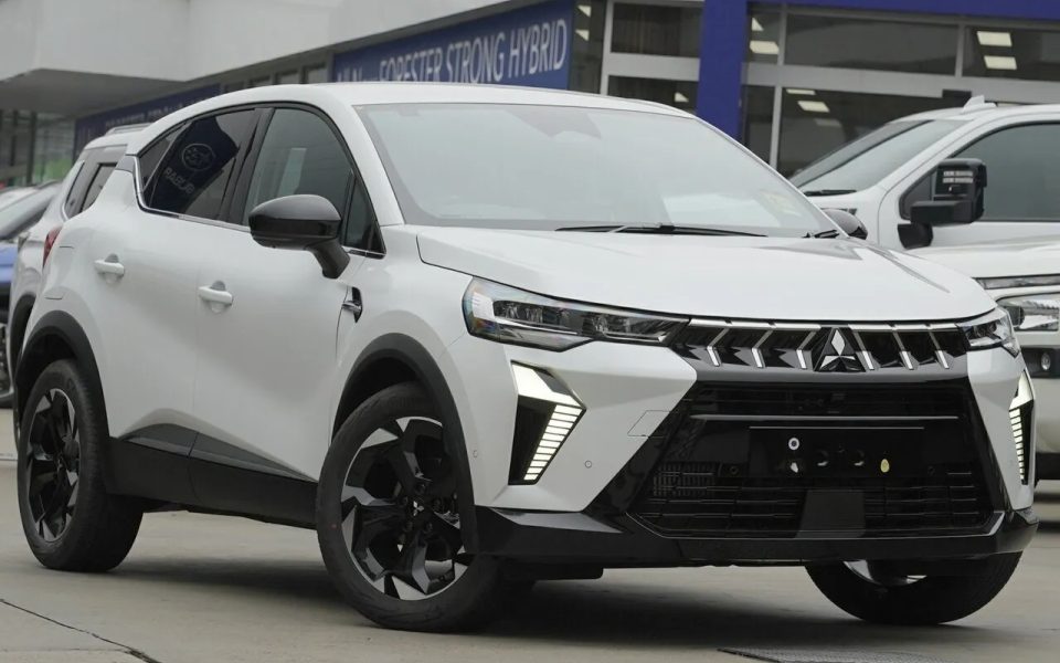2025 Mitsubishi ASX XE 25MY Aspire DCT Crystal White 7 Speed Sports Automatic Dual Clutch Wagon