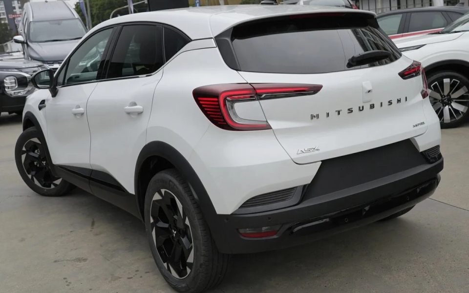 2025 Mitsubishi ASX XE 25MY Aspire DCT Crystal White 7 Speed Sports Automatic Dual Clutch Wagon