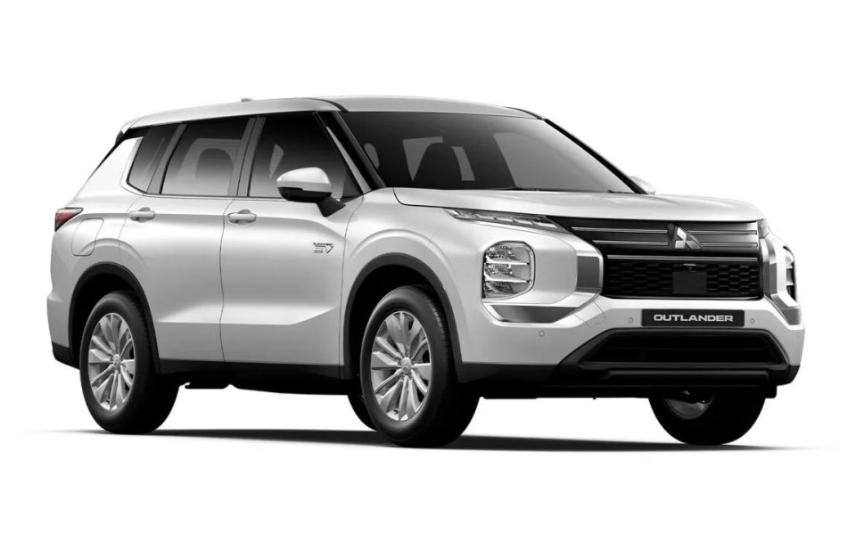 2026 Mitsubishi Outlander ZM MY26 ES 2WD White Diamond 8 Speed Constant Variable Wagon