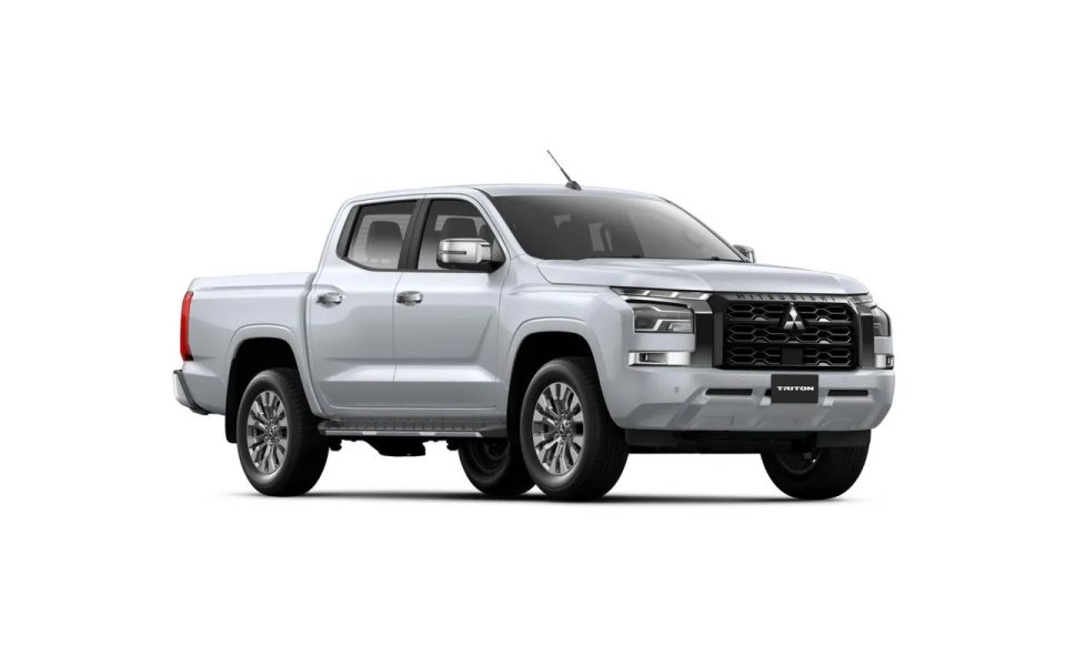 2025 Mitsubishi Triton MV MY25 GLS Pick-up Double Cab 4x4 White Diamond 6 Speed Sports Automatic