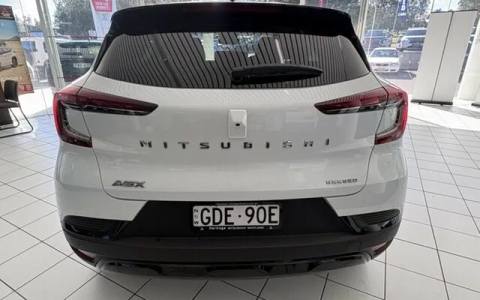 2025 Mitsubishi ASX XE 25MY Exceed DCT Crystal White 7 Speed Sports Automatic Dual Clutch Wagon