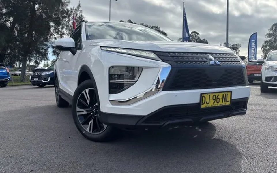 2023 Mitsubishi Eclipse Cross YB MY23 LS 2WD White 8 Speed Constant Variable Wagon