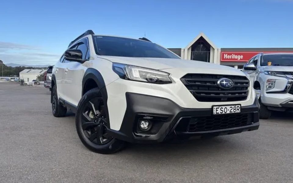 2022 Subaru Outback B7 MY22 AWD Sport CVT White 8 Speed Constant Variable Wagon