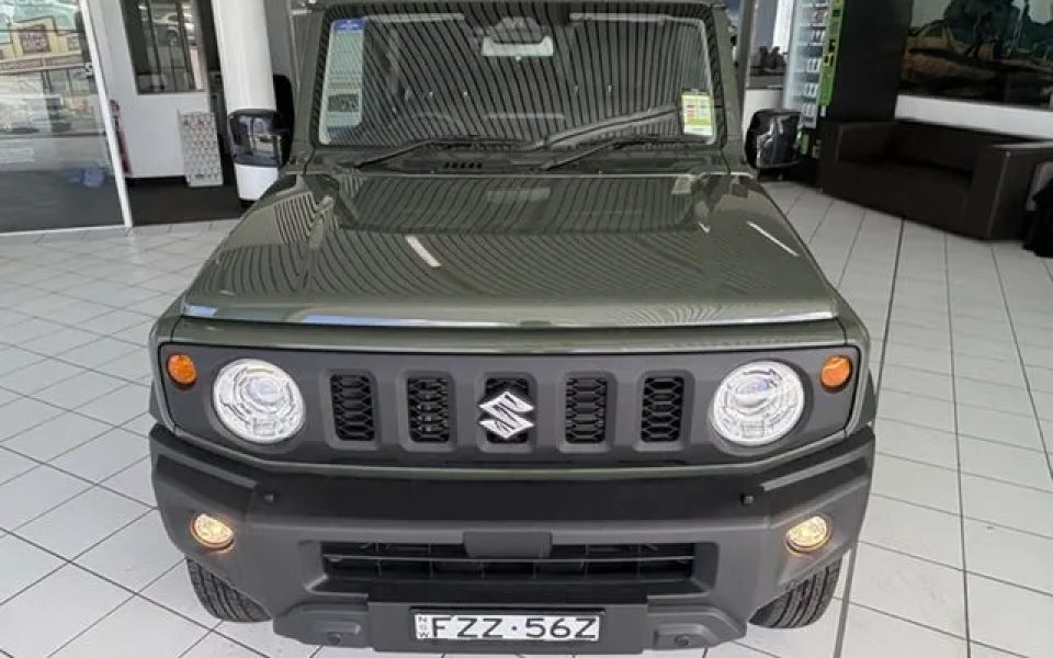 2025 Suzuki Jimny JB74 GLX Jungle Green 5 Speed Manual Hardtop