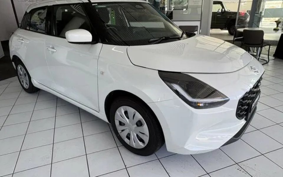 2025 Suzuki Swift UZ Hybrid Pure White 1 Speed Constant Variable Hatchback