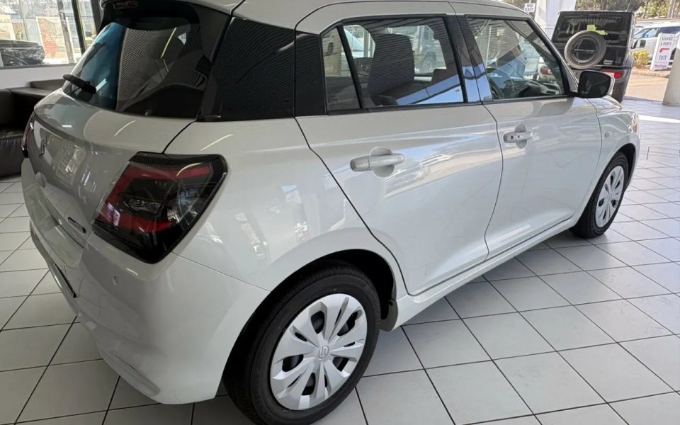 2025 Suzuki Swift UZ Hybrid Pure White 1 Speed Constant Variable Hatchback