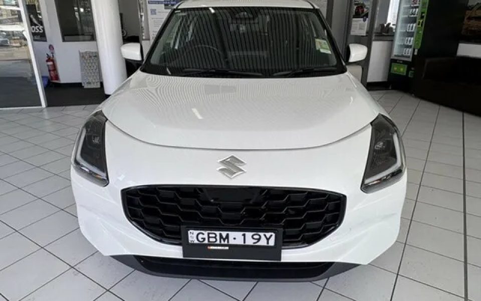 2025 Suzuki Swift UZ Hybrid Pure White 1 Speed Constant Variable Hatchback