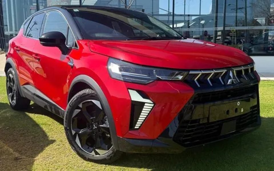 2025 Mitsubishi ASX XE 25MY Exceed DCT Sunrise Red 7 Speed Sports Automatic Dual Clutch Wagon